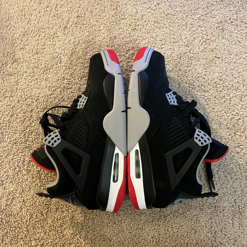 Jordan 4 “Bred” (Sz 7.5 Men’s)